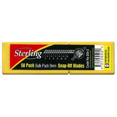 Sterling® 9mm Snap-Off Blade tube 50