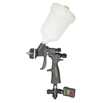 Walcom Genesi Carbonio Spray Gun (Clear) 1.4mm