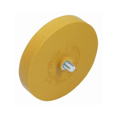 Eraser Wheel with threaded & plain spindle