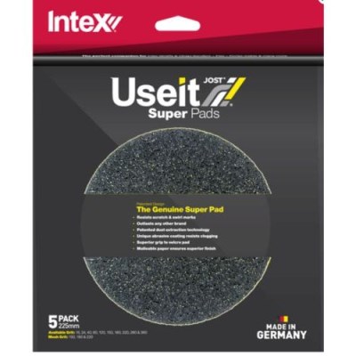 Intex Useit® Yellow SuperPad  225mm   16 grit     5 pack