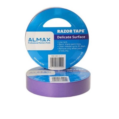 Almax®  RAZOR TAPE®  Delicate Surface  Tape 24mm x 50 metres