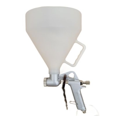  Texture Gun with 3 nozzles & 5 litre round hopper