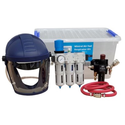 Almax Air-Fed Breathing Kit Complete with Three Stage Filter