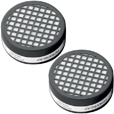 JSP Powercap® Filter Cartridges MKII Black 1 pair