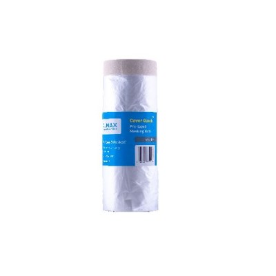 Cover Quick® Pre-Taped Masking Film Refill     140cm x 33m