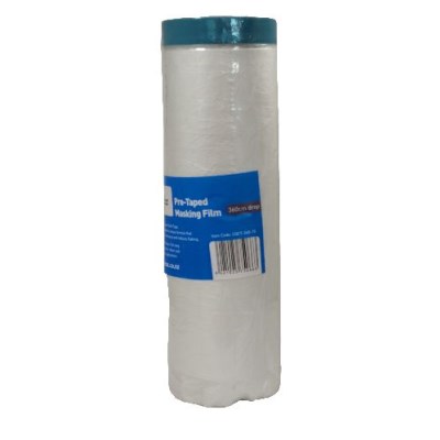 Almax® Cloth Pre-Taped Masking Film 3.6m x 15m Refill