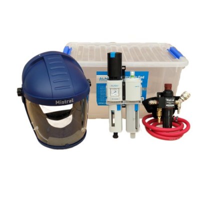 Almax Air-Fed Breathing Kit Complete with Two Stage Filter