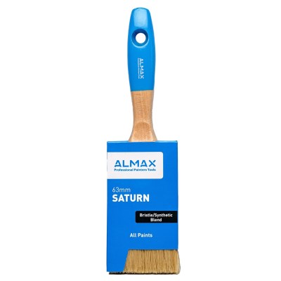 Almax® Saturn Brush Blended Mix White Bristle 63mm