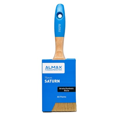 Almax®  Saturn Brush Blended Mix White Bristle 75mm