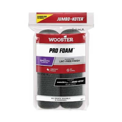 Wooster Jumbo-Koter® Pro Foam™ Roller Sleeves 115mm (2 pack)