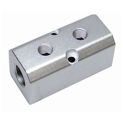 Air Manifold Block 2 port