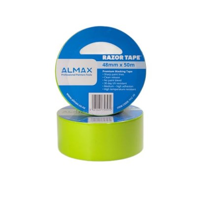 Almax® RAZOR TAPE® Masking Tape  48mm x 50 metres